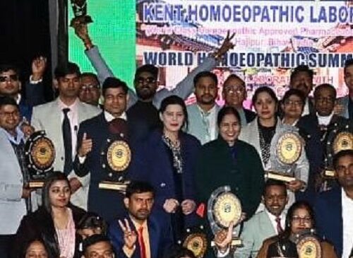 Dr. Padam Bhanu Singh from India was honored in the field of cancer research at Caspian University in Almaty, Kazakhstan.