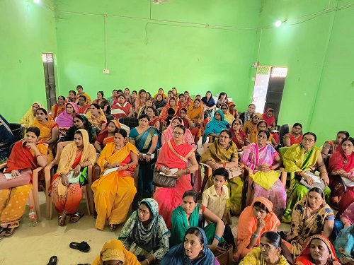 ICDS held a meeting with the workers regarding prevention from AES/JE