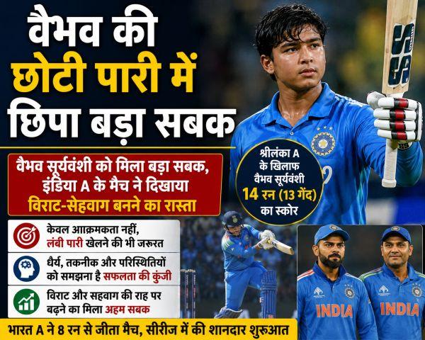 A major lesson hidden in Vaibhav Suryavanshi's brief innings.