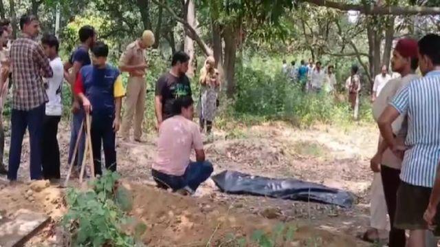 Body exhumed after three months; wife suspects murder.