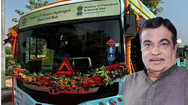 Delhi's buses to run on hydrogen derived from waste in the future! Nitin Gadkari's bold vision amidst the E20 debate