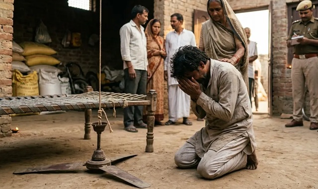 Muzaffarpur News: Trivial dispute devastates family; husband takes his own life after wife's death