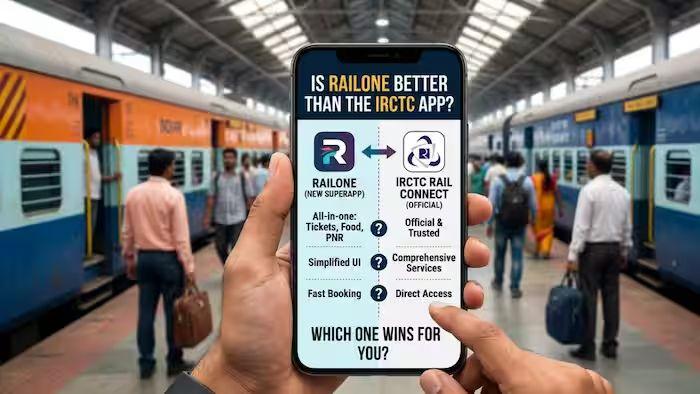 RailOne or IRCTC Find Out Which App Is the Better Option for Ticket Booking