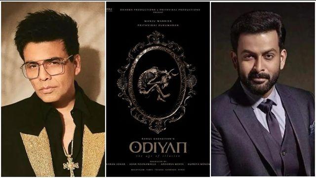 karan Johar enters South Indian cinema; first Malayalam film 'Odiyan' announced.