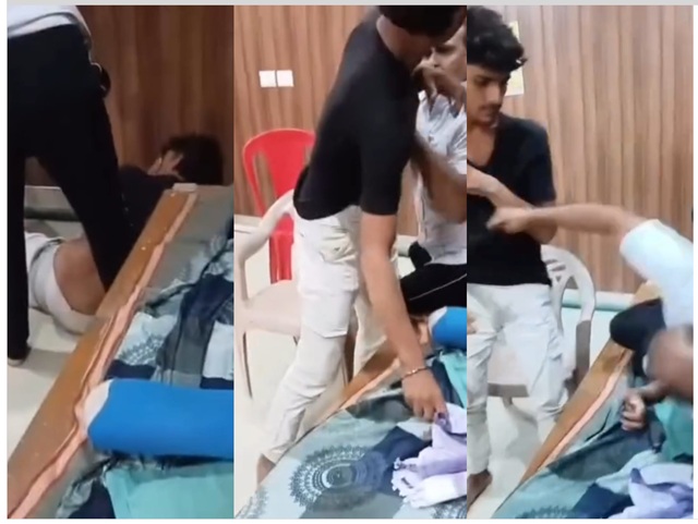 Bettiah: Dispute escalates after questions are raised; video of a heated exchange between a village head's representative and a young man goes viral
