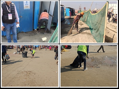 Prayagraj Maha Kumbh 2025: Administration's readiness to clean Sangam Ghats after Magh Purnima bath, success achieved through cleanliness drive