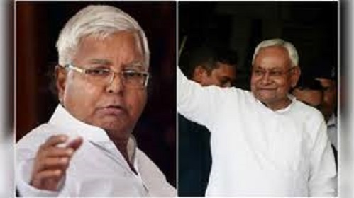 There is uproar over RJD leader Lalu Yadav's controversial statement on Nitish Kumar