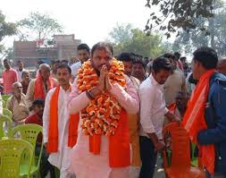 'Sanatan Jodo Yatra' took place in a grand manner in Buxar, Rajkumar Choubey led it