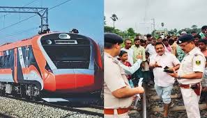 Purnia: Five teenagers returning from Dussehra fair were hit by Vande Bharat Express, four died tragically, one was seriously injured.