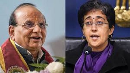 Politics intensifies after Delhi Lieutenant Governor VK Saxena wrote a letter to CM Atishi