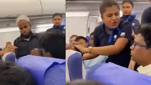In Indigo Airlines flight 6E-138, a co-passenger slapped a passenger suffering from panic attack, video goes viral, accused arrested