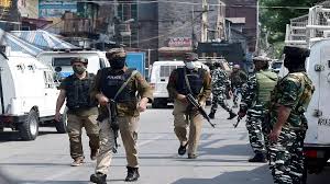Srinagar: Raids conducted at several locations in Kashmir in connection with the online glorification of terrorism.