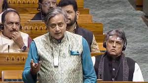 New Delhi: A fierce debate erupted in Parliament over the proposal to rename MNREGA, with Shashi Tharoor expressing strong opposition.