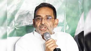 Patna: Upendra Kushwaha attacks Tejashwi Yadav, says - Leader of Opposition is a part-time politician