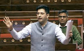New Delhi: Raghav Chadha raised the issue of food adulteration in the Rajya Sabha, calling it a serious health crisis.