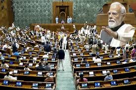 New Delhi - On the seventh day of the budget session, the motion of thanks was passed amidst uproar.