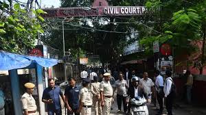 Patna Civil Court receives bomb threat, premises evacuated, high alert issued.