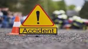Two people died and four were seriously injured when a truck hit a car carrying six friends on their way to Rajrappa temple.
