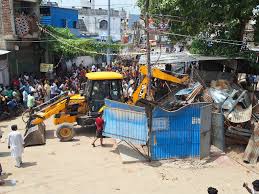 Major action against encroachment in Supaul, market area becomes encroachment free