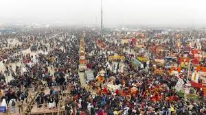 Crowds of devotees gathered in Prayagraj Maha Kumbh, seven crore people took a dip in the Sangam