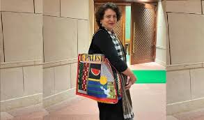 Priyanka Gandhi's 'Palestine' bag created political uproar in Parliament, BJP accused her of appeasement