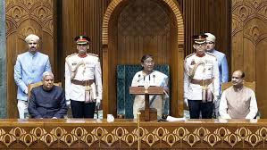 President Draupadi Murmu's address: Budget session of Parliament begins, many important schemes mentioned