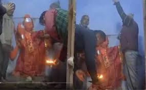 A temple which was closed for 46 years in Deepa Sarai area of ​​Sambhal district of Uttar Pradesh was opened