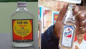 Country liquor recovered, smuggler arrested, bike seized