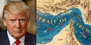Uproar Over Trump's Repost: Strait of Hormuz Dubbed "Strait of Trump"