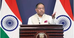Foreign Ministry's tough stand on India-Pakistan tension, also clarified India's national view on POK