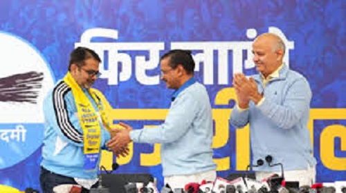 Awadh Ojha joins Aam Aadmi Party before Delhi Assembly elections, promises to work in the field of education