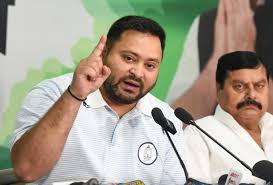 Tejashwi Yadav attacks the NDA government, stating: "How can a government that is itself the problem provide a solution for the people?"