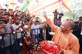 Uttar Pradesh Chief Minister Yogi Adityanath launched 'Rangotsav 2025' in Barsana, Mathura