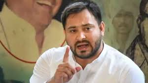 Patna: Firing outside Tejashwi Yadav's house created a stir, he said - 'Criminals are emboldened in NDA rule'