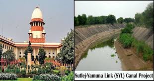 SYL Canal dispute: Supreme Court appeals to Haryana-Punjab for amicable solution, next hearing on August 13