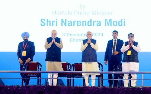 Prime Minister Narendra Modi dedicated the successful implementation of three new criminal laws to the nation in Chandigarh