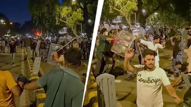 Jantar Mantar Protest: Allegations of stone-pelting at police during protest near Jantar Mantar; Delhi Police registers a case