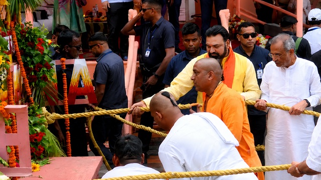 Patna Jagannath Yatra: CM Samrat Chaudhary participated in Lord Jagannath's Rath Yatra in Patna